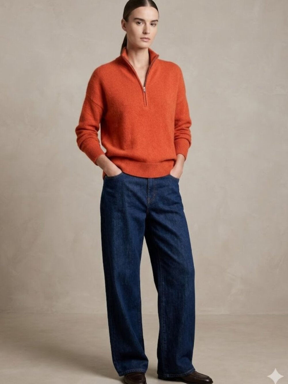 The Cashmere Project 1/4 Zip Pullover